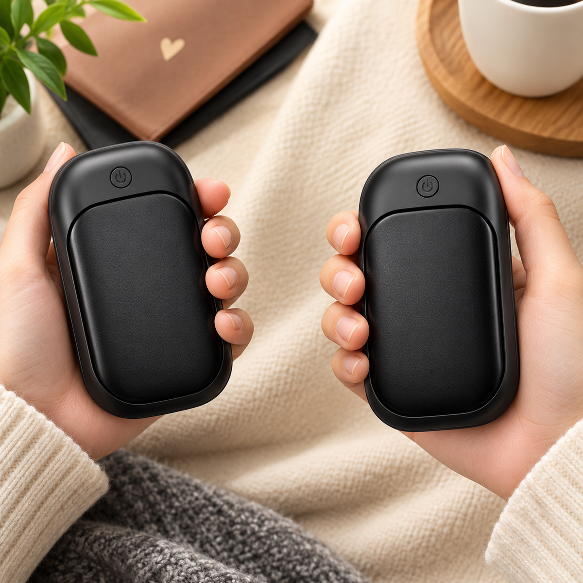 Chauffe-Mains Électriques – Pack Duo Hiver