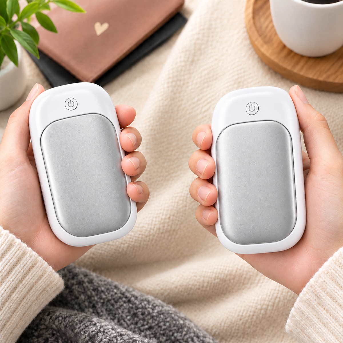 Chauffe-Mains Électriques – Pack Duo Hiver